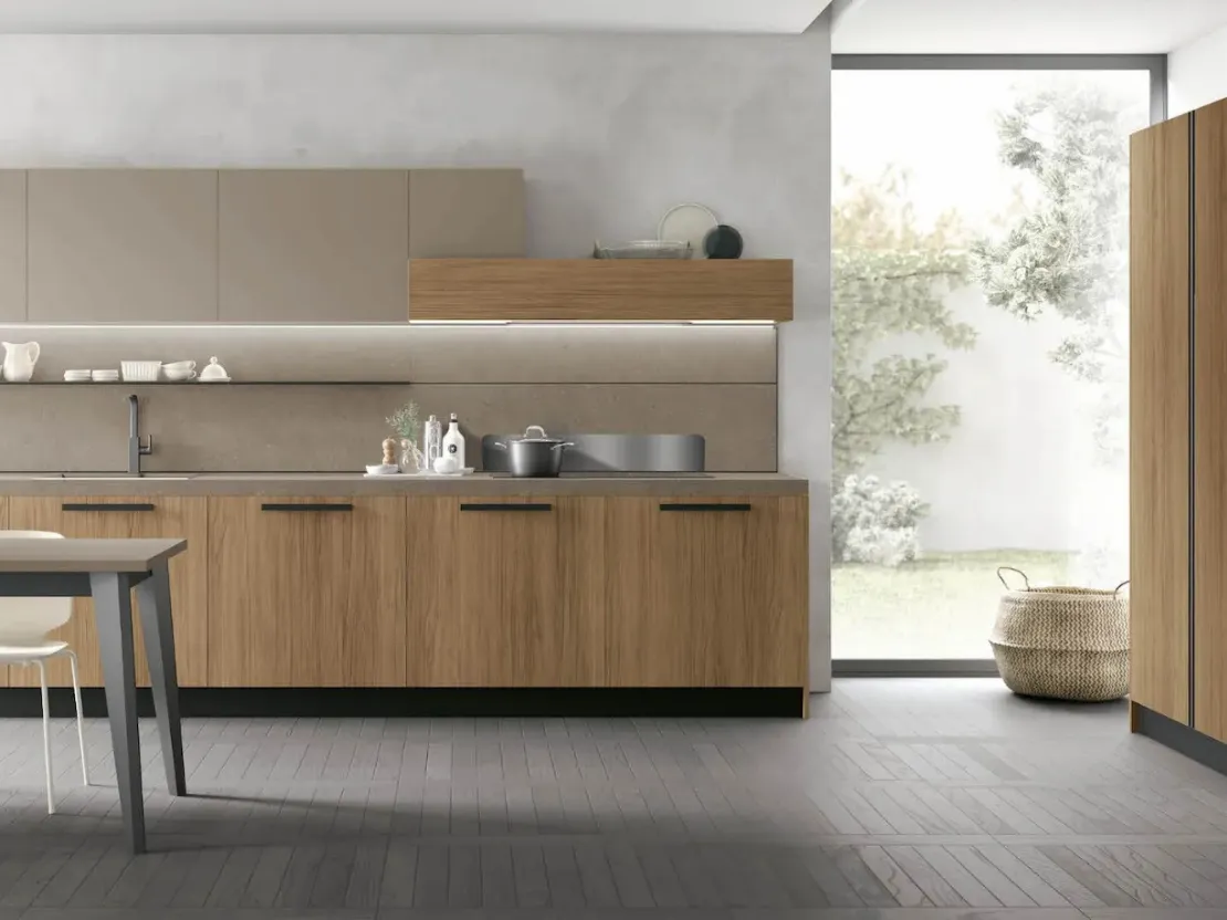 Cucina Moderna lineare Infinity di Stosa